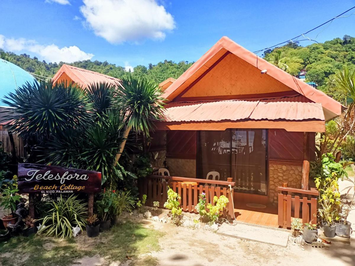 Telesfora Beach Cottage El Nido Exterior photo